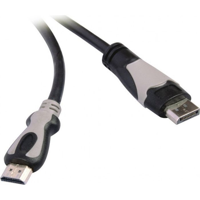 Кабель мультимедійний DisplayPort M to HDMI M 1.8m Viewcon (VD 119-1,8м.)