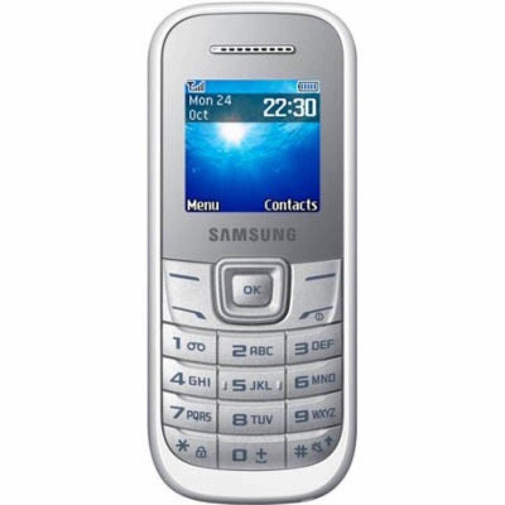 Мобільний телефон Samsung GT-E1202 White (Keystone II D (GT-E1202ZWISEK)