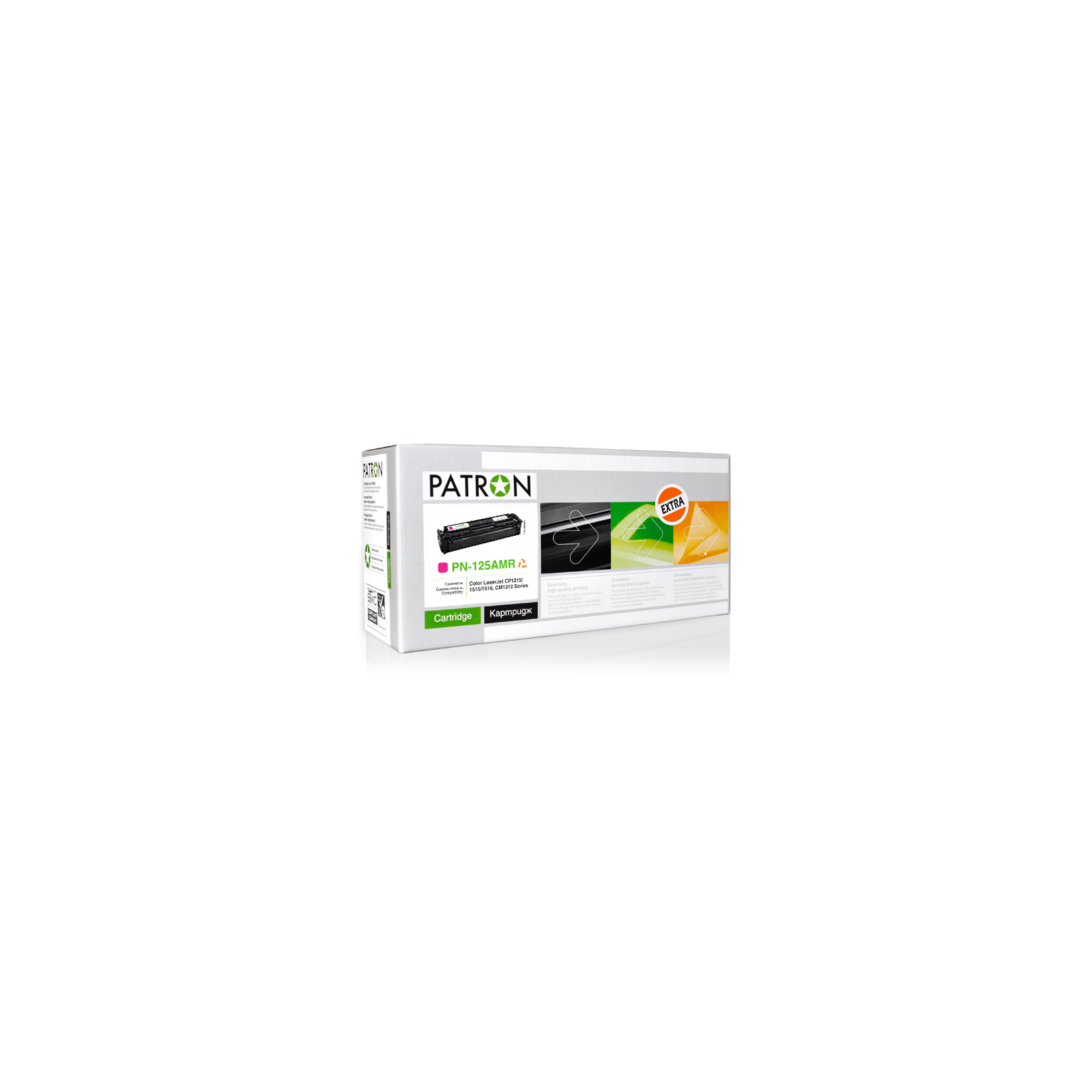 Картридж PATRON HP CLJ CP1215/ CP1515 MAGENTA Extra (PN-125AMR)