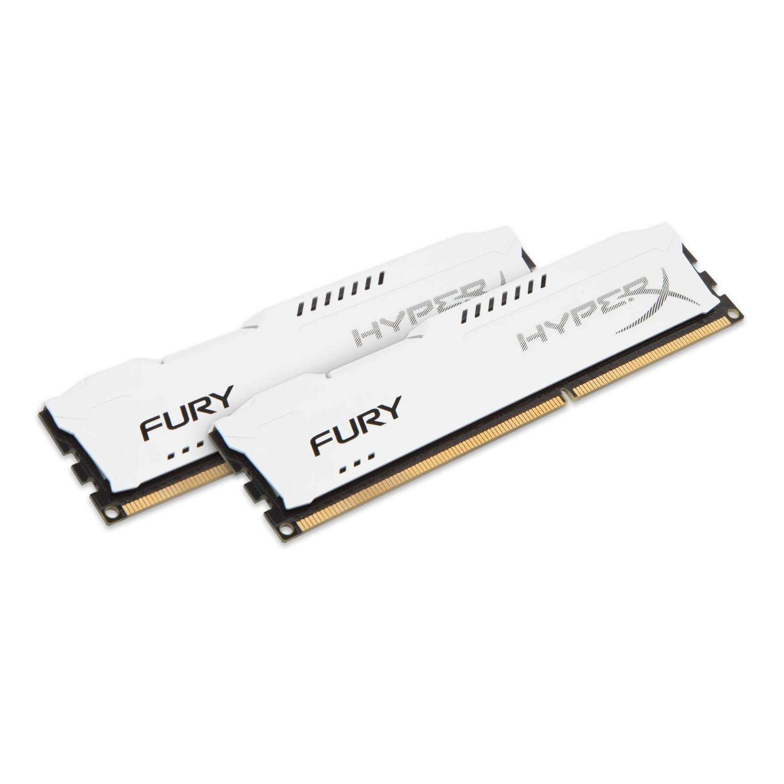 Модуль пам'яті для комп'ютера DDR3 16Gb (2x8GB) 1600 MHz HyperX Fury White Kingston Fury (ex.HyperX) (HX316C10FWK2/16) зображення 2