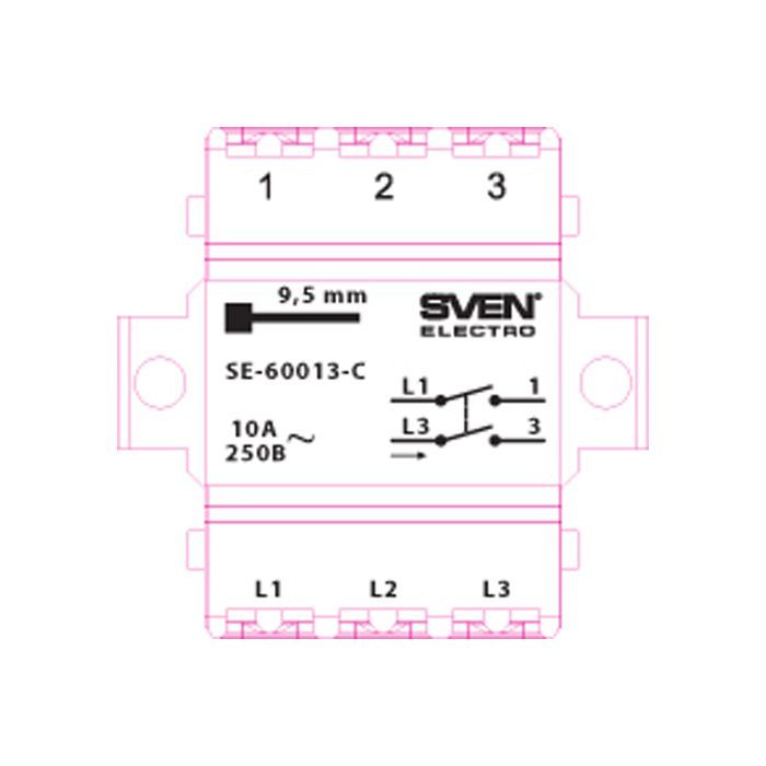 Выключатель Sven SE-60013-C cream (7100064) изображение 3