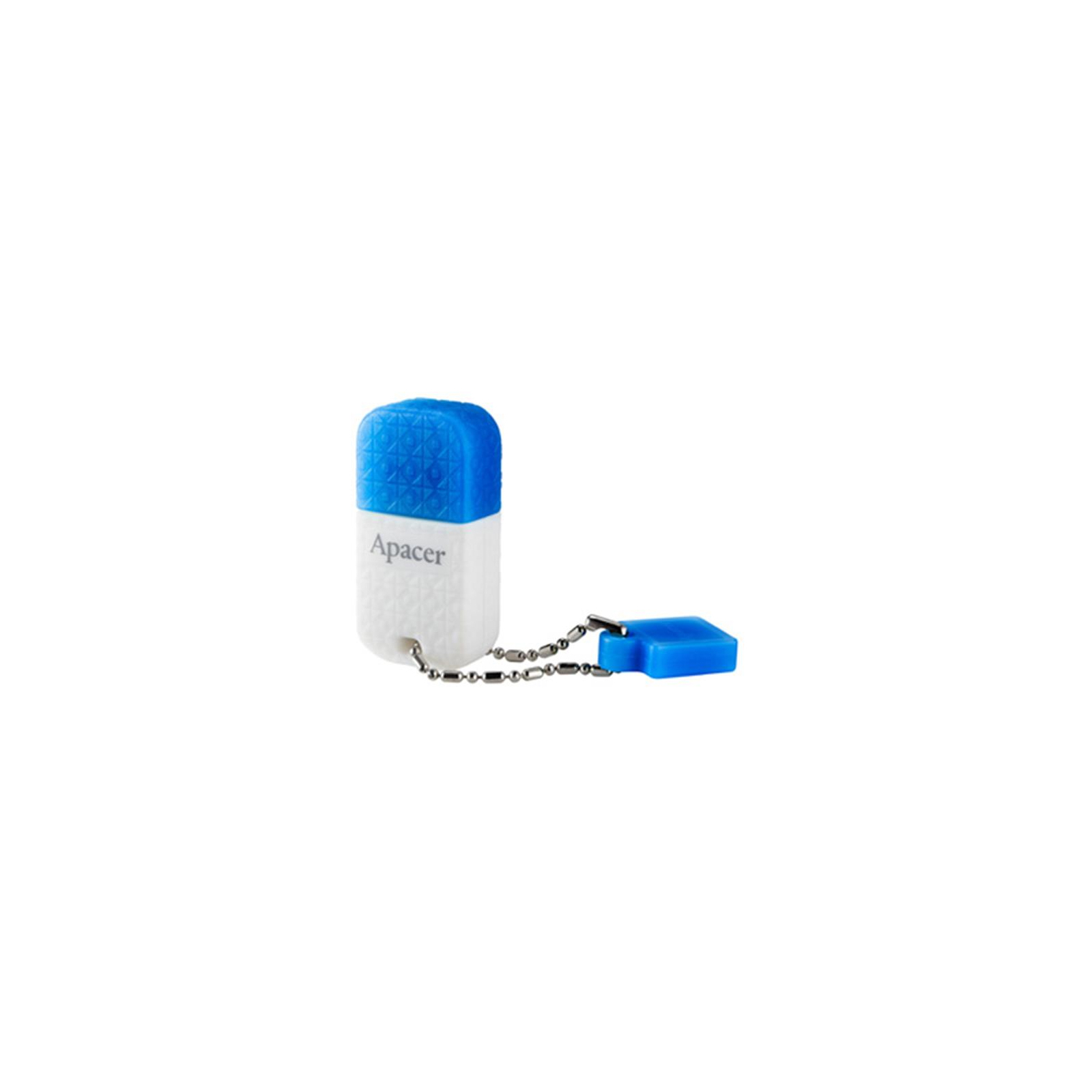 USB флеш накопичувач Apacer 16GB AH154 white/blue USB 3.0 (AP16GAH154U-1) зображення 2