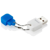 USB флеш накопитель Apacer 16GB AH154 white/blue USB 3.0 (AP16GAH154U-1) изображение 5
