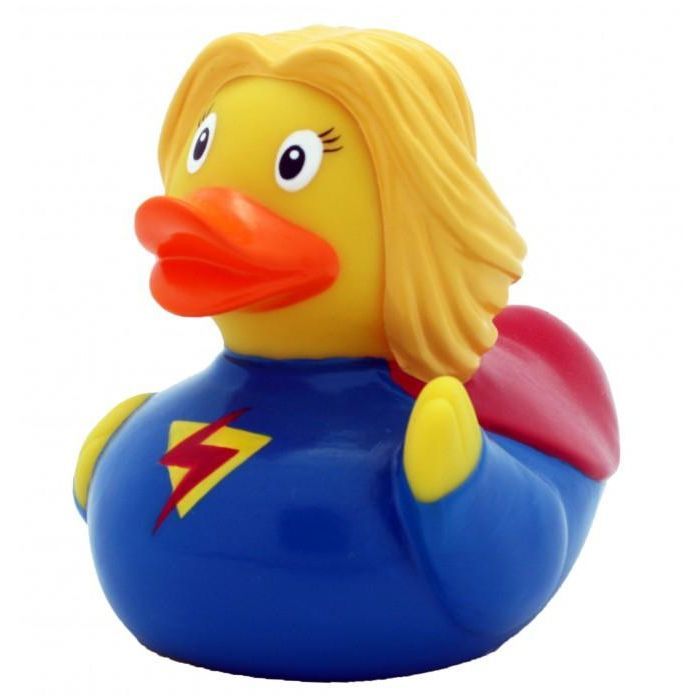 Игрушка для ванной Funny Ducks Супервумен утка (L1808)