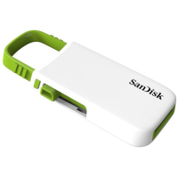 USB флеш накопитель SanDisk 32GB Cruzer U White/Green USB 2.0 (SDCZ59-032G-B35WG) изображение 2