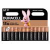 Батарейка Duracell AA лужні 12 шт. в упаковці (5000394006546 / 81551275) изображение 2