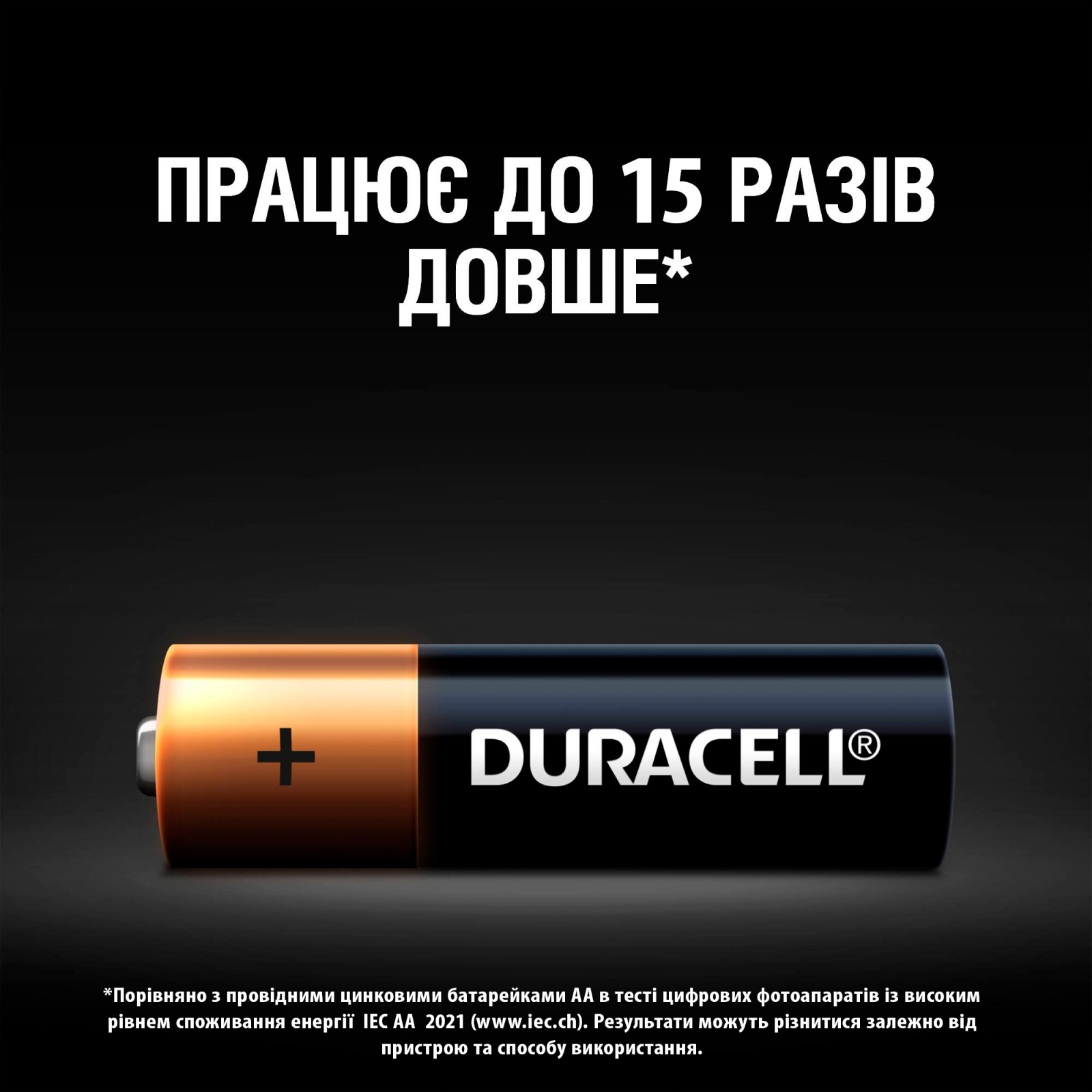 Батарейка Duracell AA лужні 12 шт. в упаковці (5000394006546 / 81551275) зображення 4