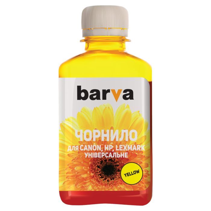 Чернила Barva CANON/HP/Lexmark Universal №4 CYAN 180г (CU4-476)