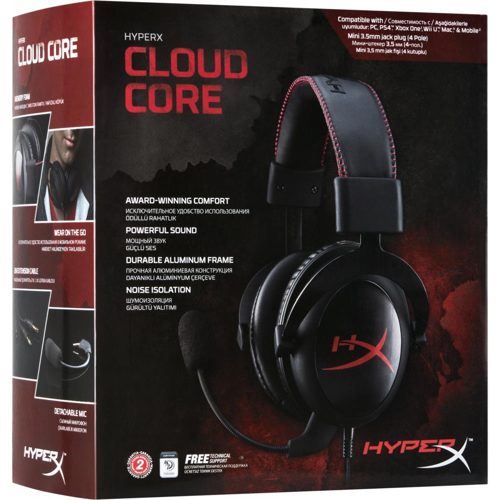 Наушники HyperX Cloud Core Gaming Black (KHX-HSCC-BK-BR) изображение 9