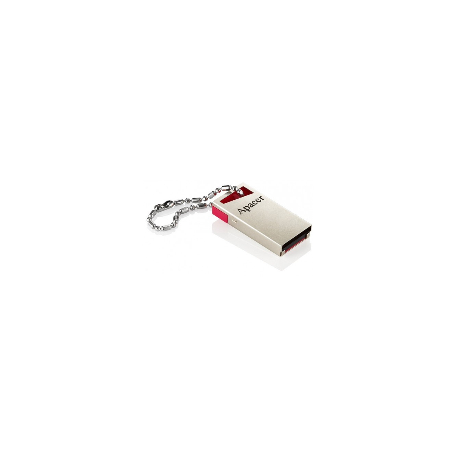 USB флеш накопитель Apacer 64GB AH112 Red USB 2.0 (AP64GAH112R-1) изображение 3