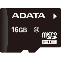 Карта памяти ADATA 16GB microSDHC Class 4 (AUSDH16GCL4-R)