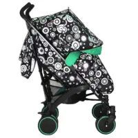 Коляска BabyHit Rainbow D200 Black-green (9766) изображение 2