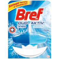 Туалетный блок Bref Duo-Aktiv Океан 50 мл (9000100969178)