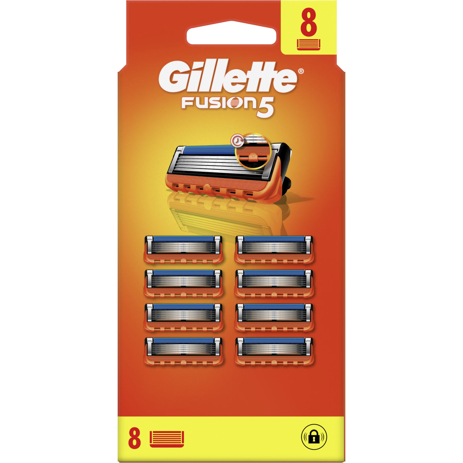Змінні касети Gillette Fusion, 6шт (7702018918102) зображення 2