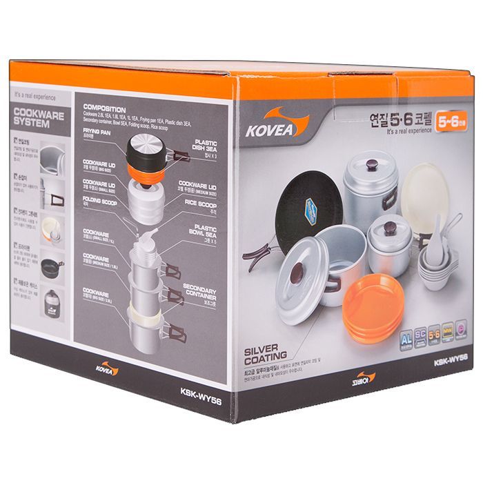 Набор туристической посуды Kovea Silver 56 KSK-WY56 (8809000508453) изображение 4