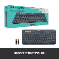 Клавиатура Logitech K380 Multi-Device Bluetooth Black (920-007584) изображение 9