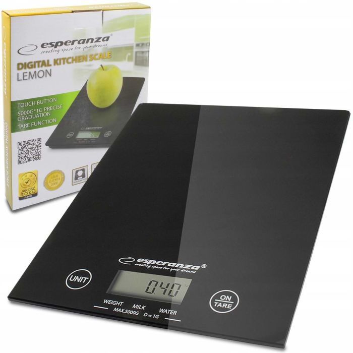 Весы кухонные Esperanza EKS 002 K (EKS002K) изображение 10