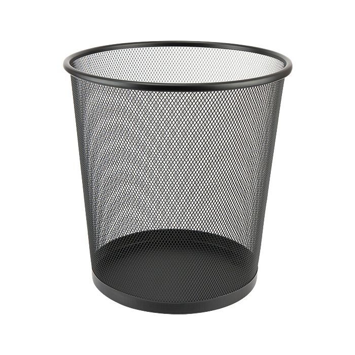 Корзина для бумаг Axent Wire mesh, black 260x280мм (2119-01-A)