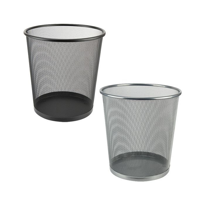 Корзина для бумаг Axent Wire mesh, black 260x280мм (2119-01-A) изображение 2