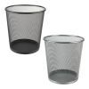 Корзина для бумаг Axent Wire mesh, black 260x280мм (2119-01-A) изображение 2