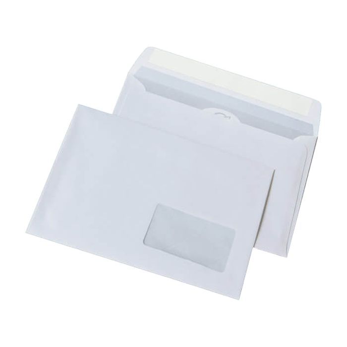 Конверт Куверт DL (110х220мм) Peel & Seal, with window 45х90мм (2140)