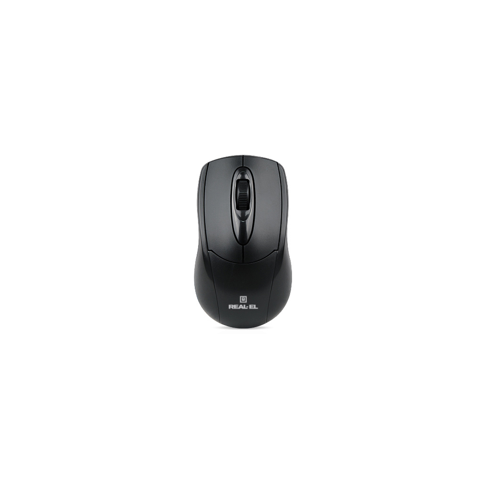 Мишка REAL-EL RM-207, USB, black зображення 3