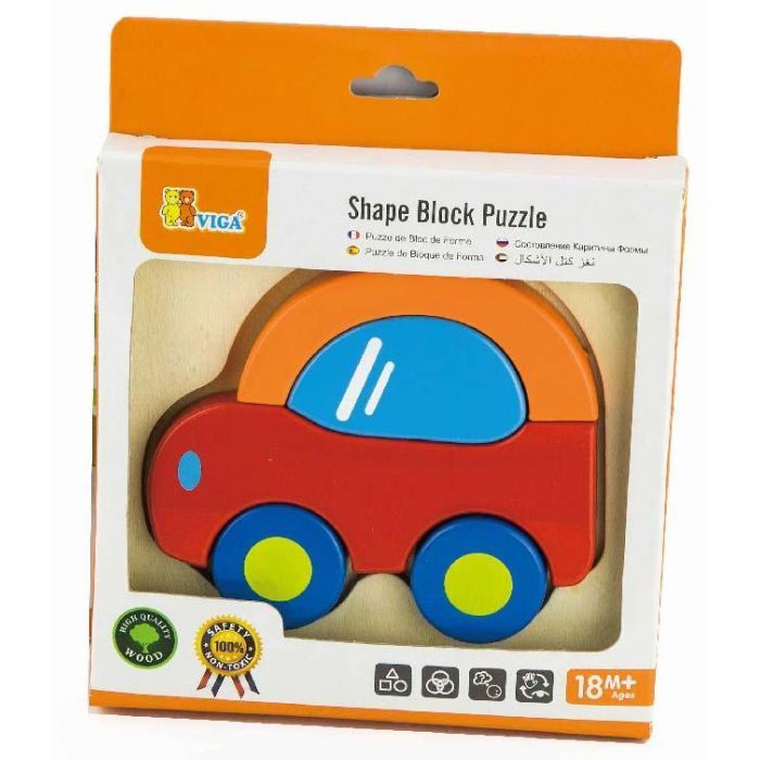 Развивающая игрушка Viga Toys Машинка (50172) изображение 2