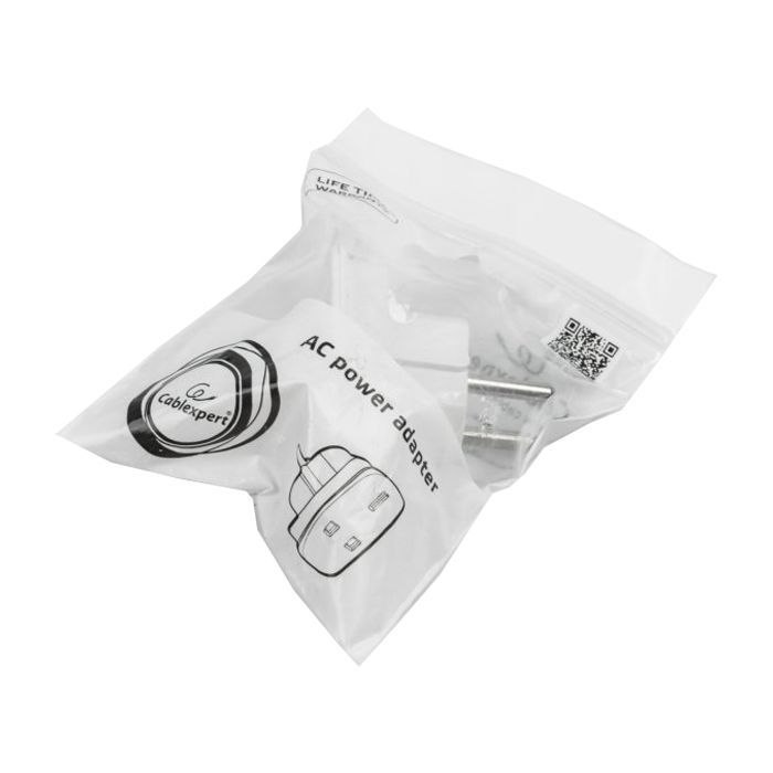 Переходник Cablexpert UK-розетка - Евро-вилка (A-AC-UKEU-001) изображение 2