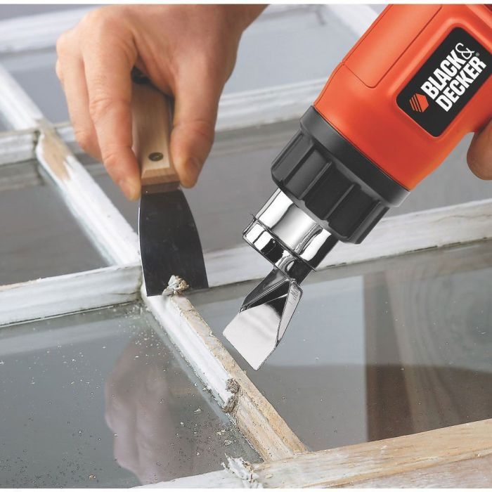 Строительный фен Black&Decker KX1650-XK (KX1650) изображение 4