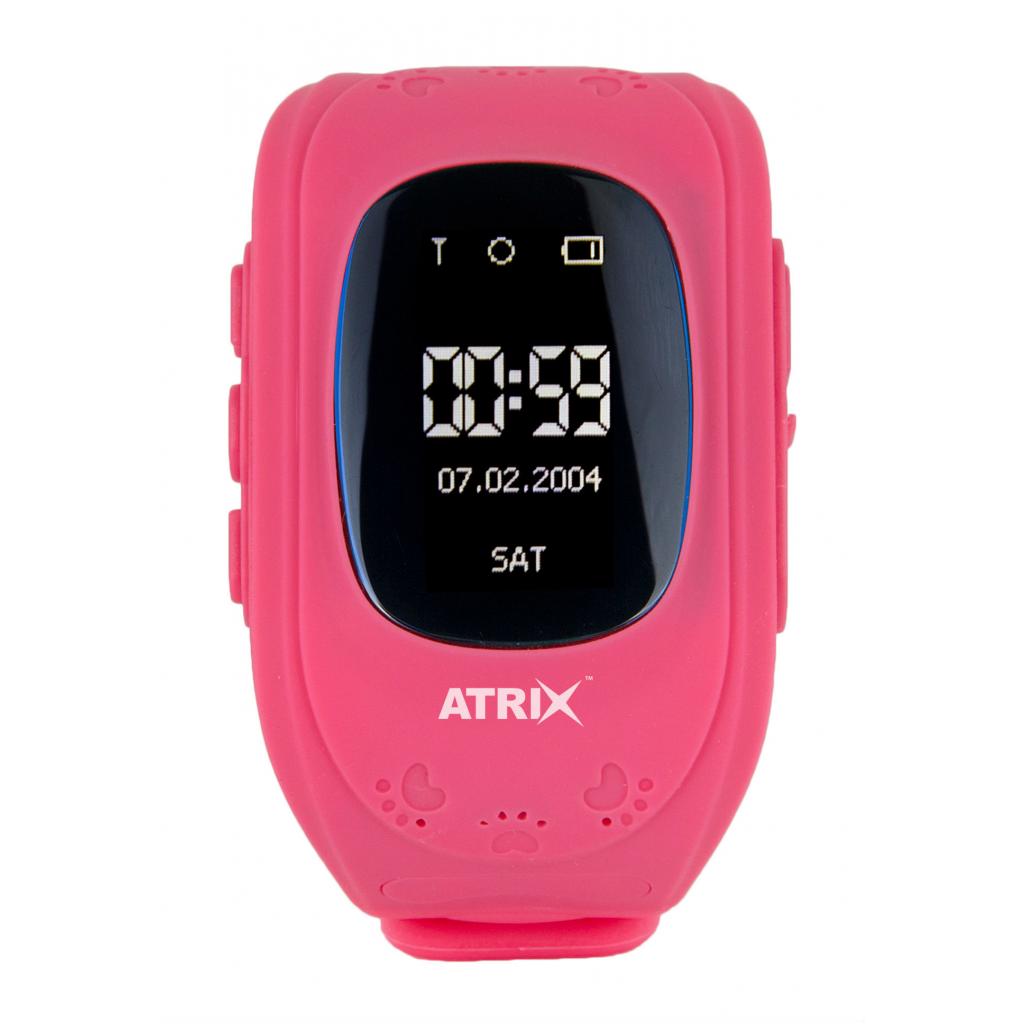 Смарт-годинник Atrix Smart watch iQ300 GPS pink зображення 2