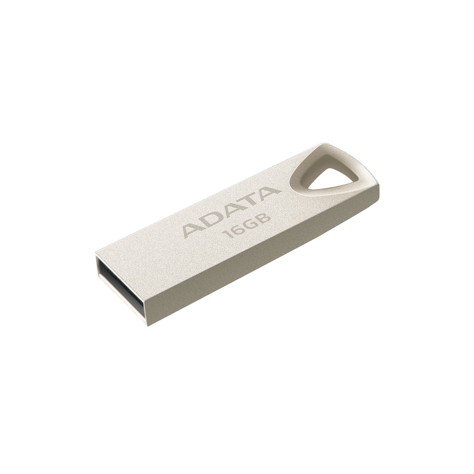 USB флеш накопичувач ADATA 16GB UV210 Metal Silver USB 2.0 (AUV210-16G-RGD) зображення 2