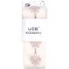 Колготки детские UCS Socks с розовыми цветочками по бокам (M0C0301-0876-3G-beige) изображение 4