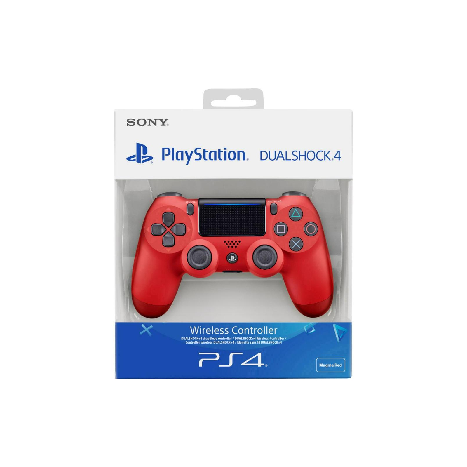 Геймпад Playstation PS4 Dualshock 4 V2 Red изображение 5