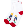 Шкарпетки дитячі Bross "Jump" з червоними вставками (11614-5-7B-red)