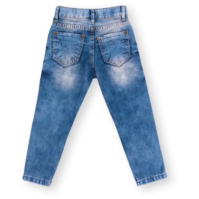 Джинсы детские E&H светлые с потертостями (20073-104B-blue) изображение 2