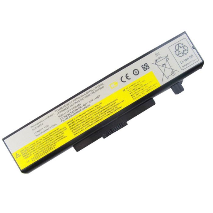 Аккумулятор для ноутбука Lenovo IdeaPad Y480 L11N6Y01 5200mAh 6cell 11.1V Li-ion AlSoft (A41717) изображение 2