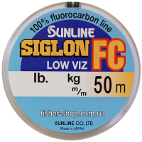 Фото - Леска и шнуры Sunline Флюорокарбон  SIG-FC 50м 0.415мм 10.9кг поводковый  165 (1658.01.45)