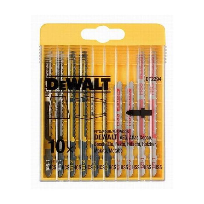 Полотно DeWALT DT2294, по металлу, дереву, 10шт. (DT2294)