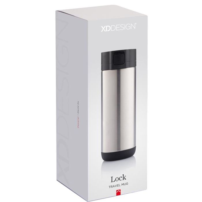 Термокружка XD Modo Lock 250ml стальной (P432.662) зображення 6