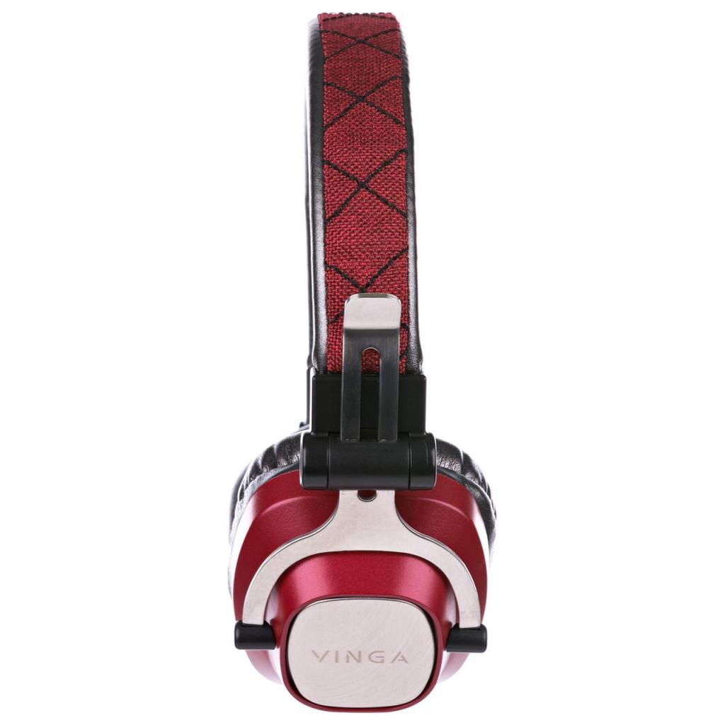 Навушники Vinga HBT050 Bluetooth Red (HBT050RD) зображення 3