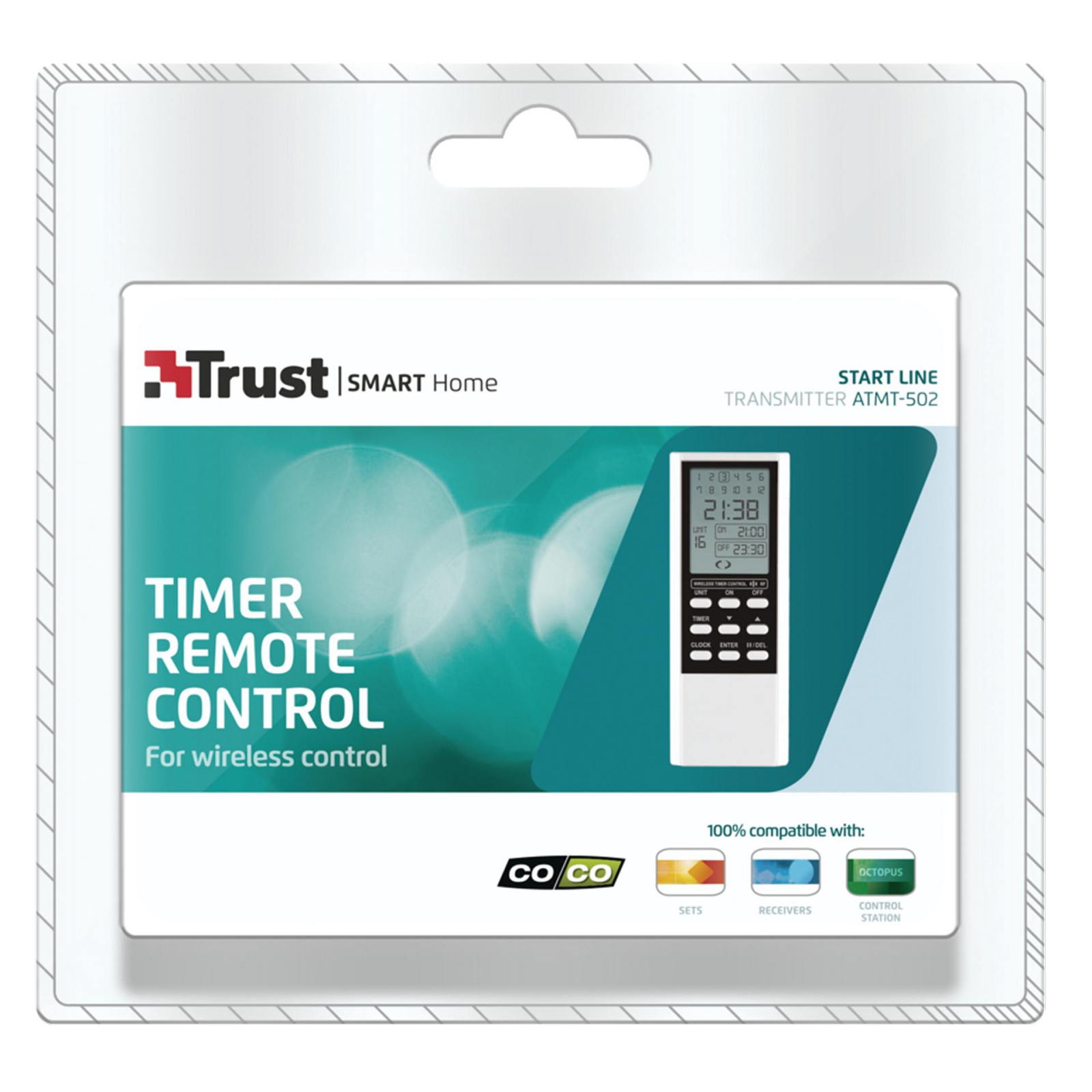 Пульт управления беспроводными выключателями Trust ATMT-502 Remote control with timer (71090) изображение 6