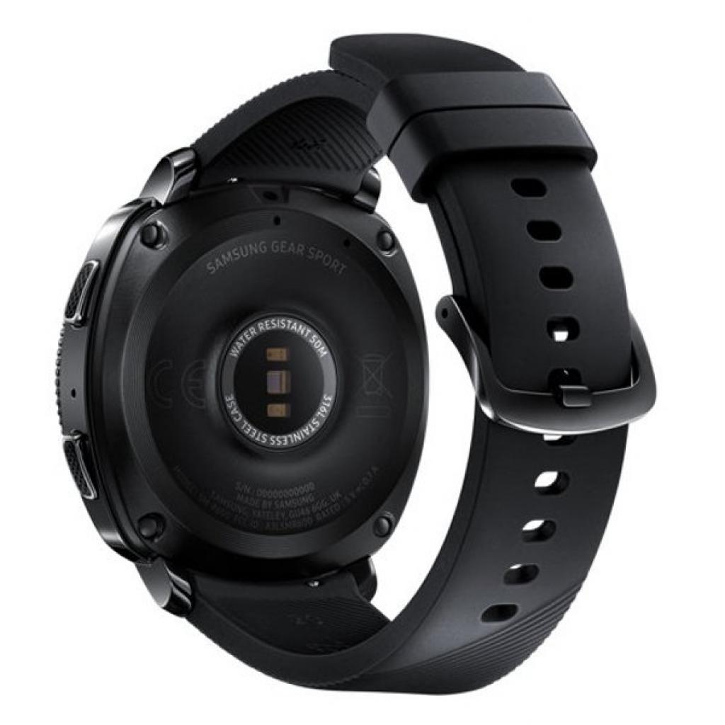Смарт-часы Samsung R6000 ZKA (Black) Gear Sport (SM-R600NZKASEK) изображение 4