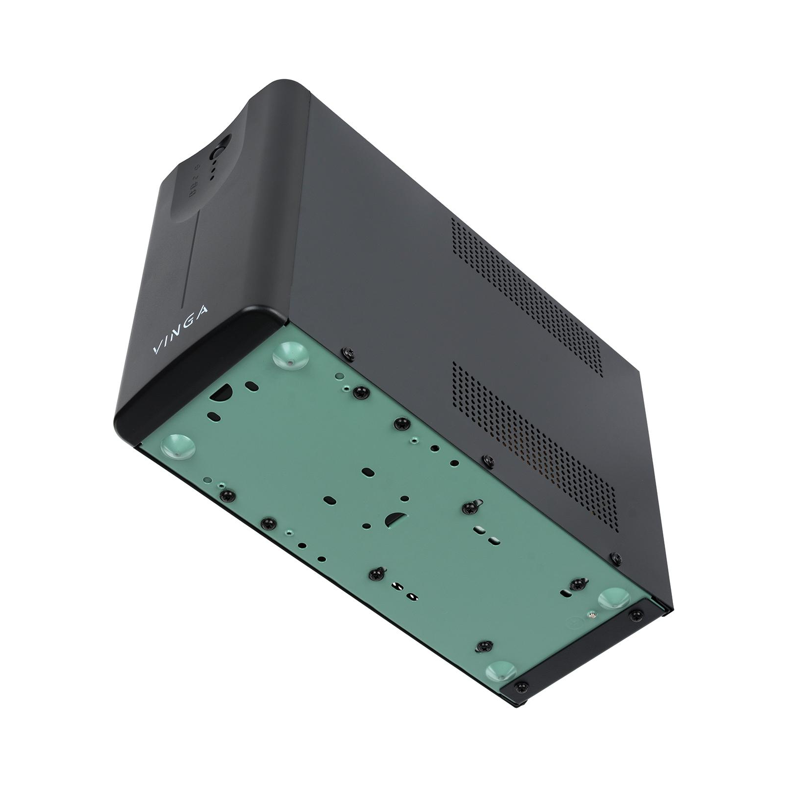 Пристрій безперебійного живлення Vinga LED 600VA metal case with USB (VPE-600MU) зображення 11
