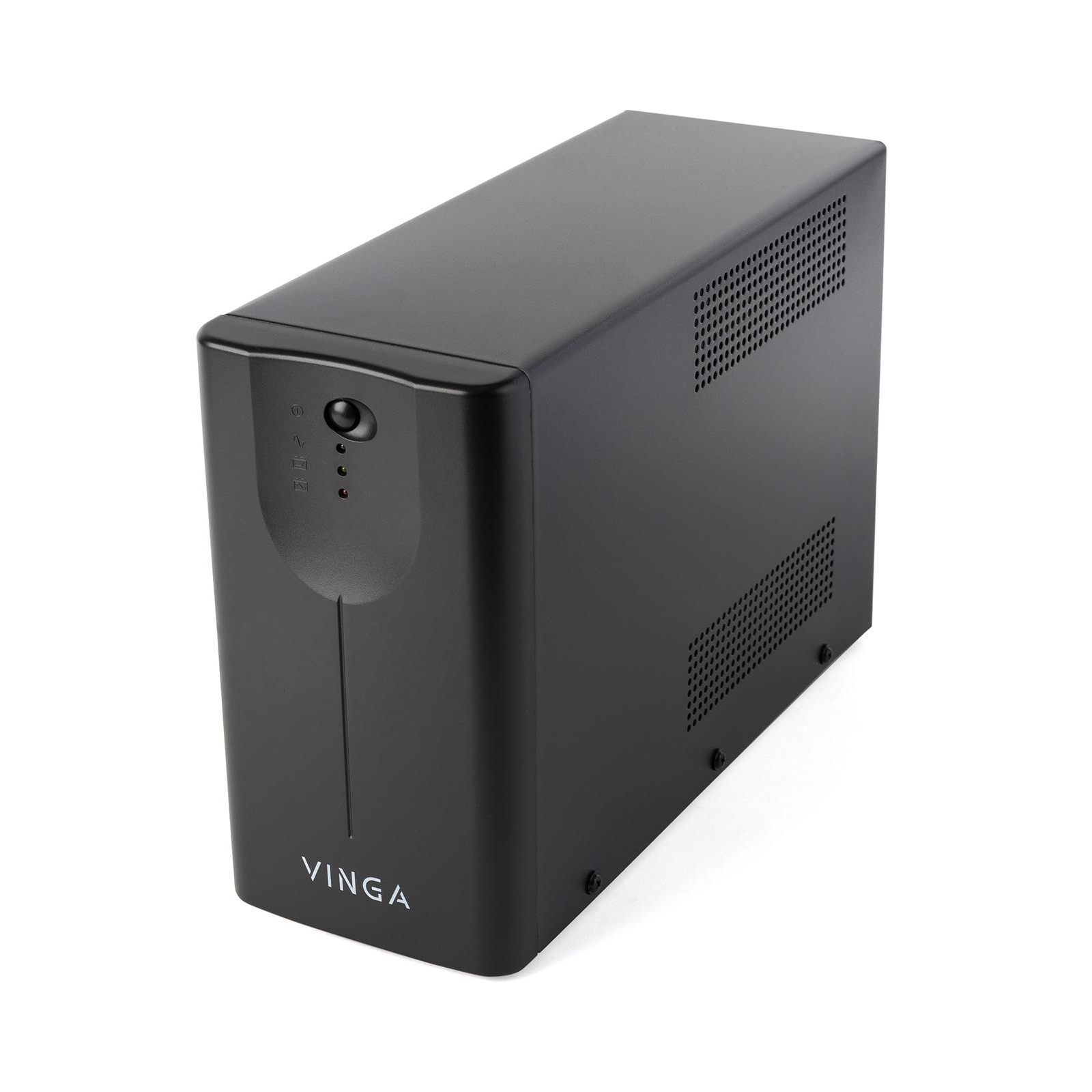Пристрій безперебійного живлення Vinga LED 600VA metal case with USB (VPE-600MU) зображення 7