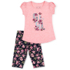Набор детской одежды Breeze в цветочки (6198-104G-peach)