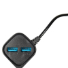 Зарядное устройство Gelius Pro Edition Auto ID 2USB + Cable MicroUSB 2.4A Black (65141) изображение 3