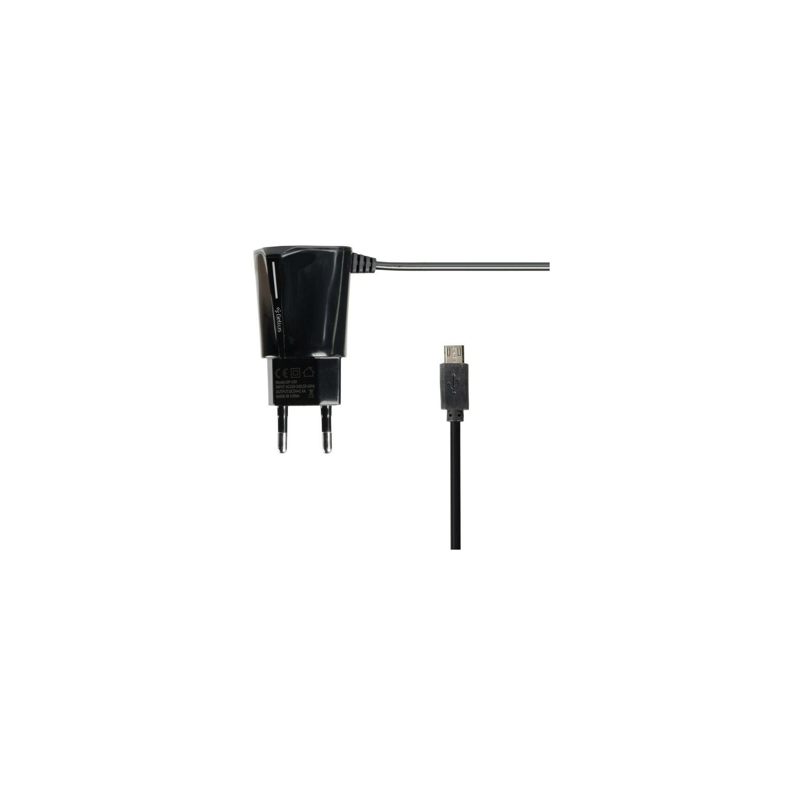 Зарядное устройство Gelius Pro Edition Auto ID 2USB + Cable MicroUSB 2.4A Black (65141) изображение 5