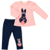 Набір дитячого одягу Breeze с зайчиком (10038-92G-pink)