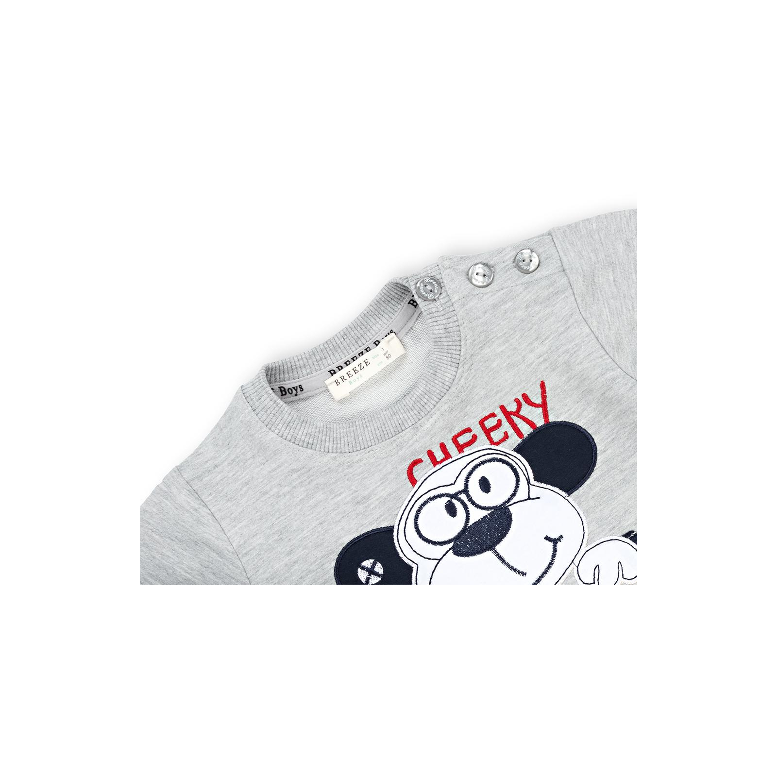 Набір дитячого одягу Breeze з мавпочкою (11244-98B-gray) зображення 7
