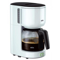 Капельная кофеварка Braun KF 3100 WH (KF3100WH)
